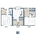 Rowhome - C3 Floorplan