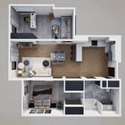 1 Bed, 1 Bath Deluxe
