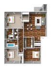 Three Bedroom Two Bathroom