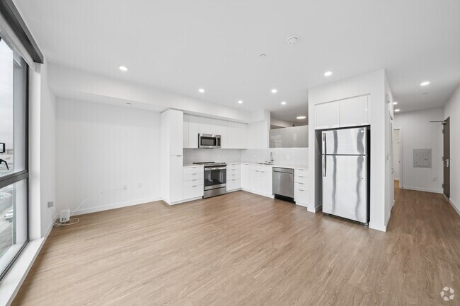 A2 - 1BR, 1BA - 615SF - Living Room