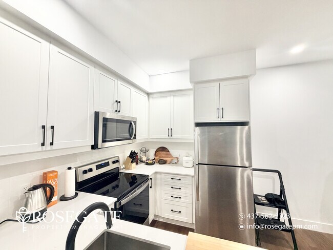 Photo - Modern 1-Bedroom Apartment with Private Balcony & Parking in Kitchener Unit 215