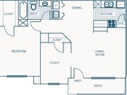 2BR/1BA