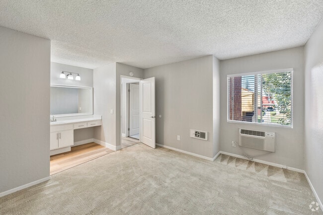 3BR, 2BA - 1,117SF - Bedroom