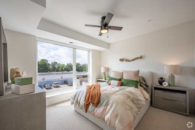 Model - 1BR, 1BA - 827SF - Bedroom - Lilia