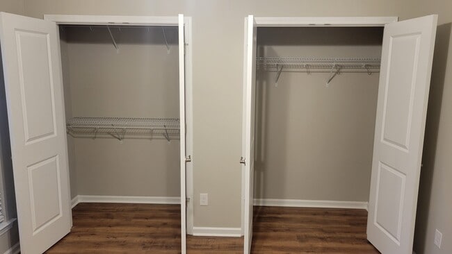 Front bedroom closets
