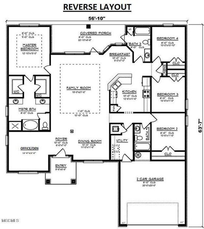 Spacious 4bedroom home located on Emarald... House Rental in Biloxi