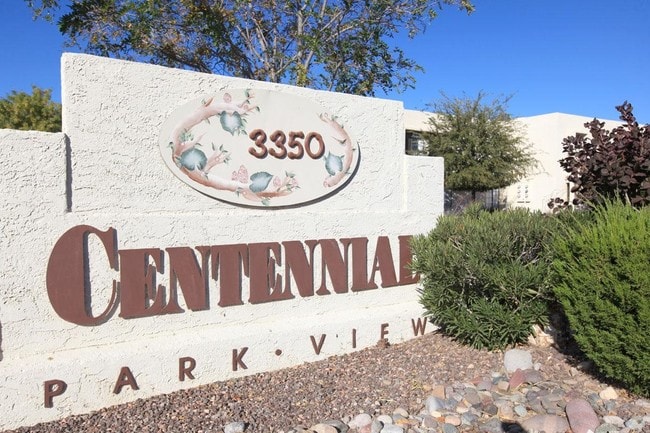 Sign - Centennial Park View