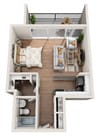 The Leeland floor plan Houston House