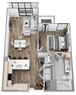 G - 1 Bedroom / 1 Bath