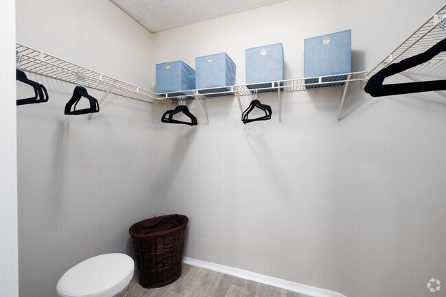 1BR, 1BA - 675SF - Closet - Highpoint Club