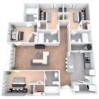 4 Bedroom Floorpan