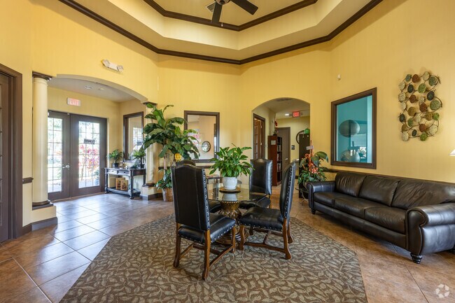 Clubhouse and Leasing Office Lobby - VICTORIA GARDENS APARTMENTS