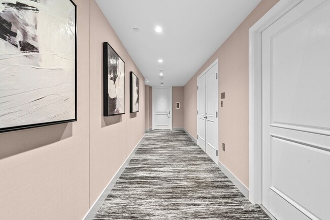 Newly Renovated Corridors