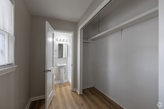 Spacious Closet in the Bedroom