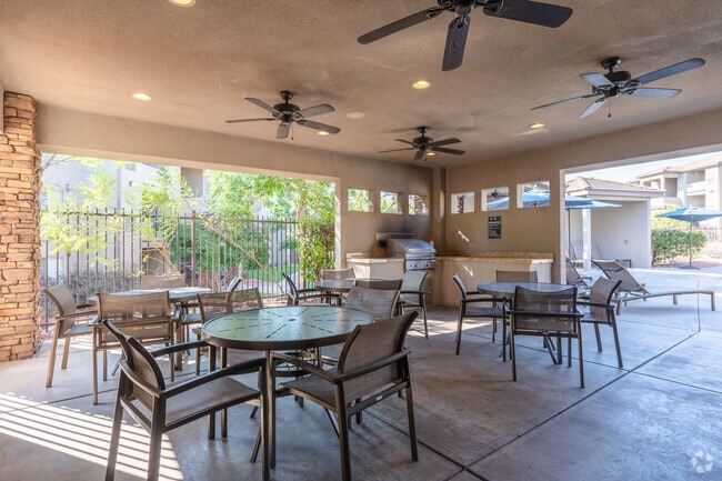 Gas BBQ Area