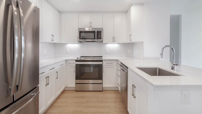 Kitchen with Stainless Steel Appliances