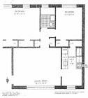 Two Bedroom Floor Plan