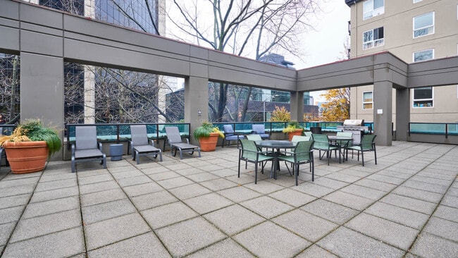 Patio - Centennial Tower and Court