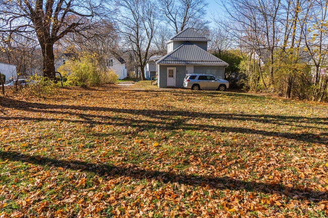 Back yard and parking - 10 Cottage St