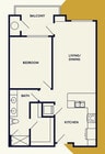 A2-ALT1 | 1bed 1bath