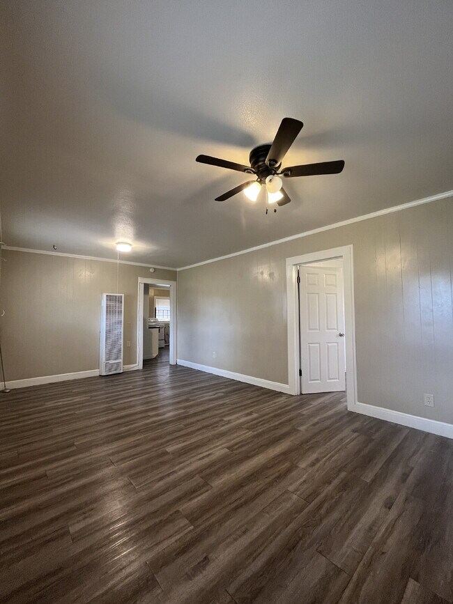 2/1 with off street parking and large yard.
