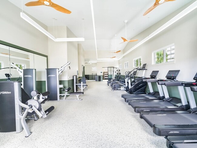 From treadmills to free weights, this fitness center has everything you need for a full-body workout.