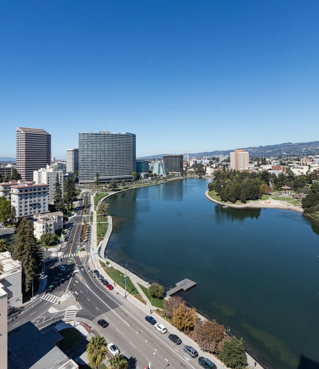 View from balcony of lake - 1 Lakeside Dr Unit 1905