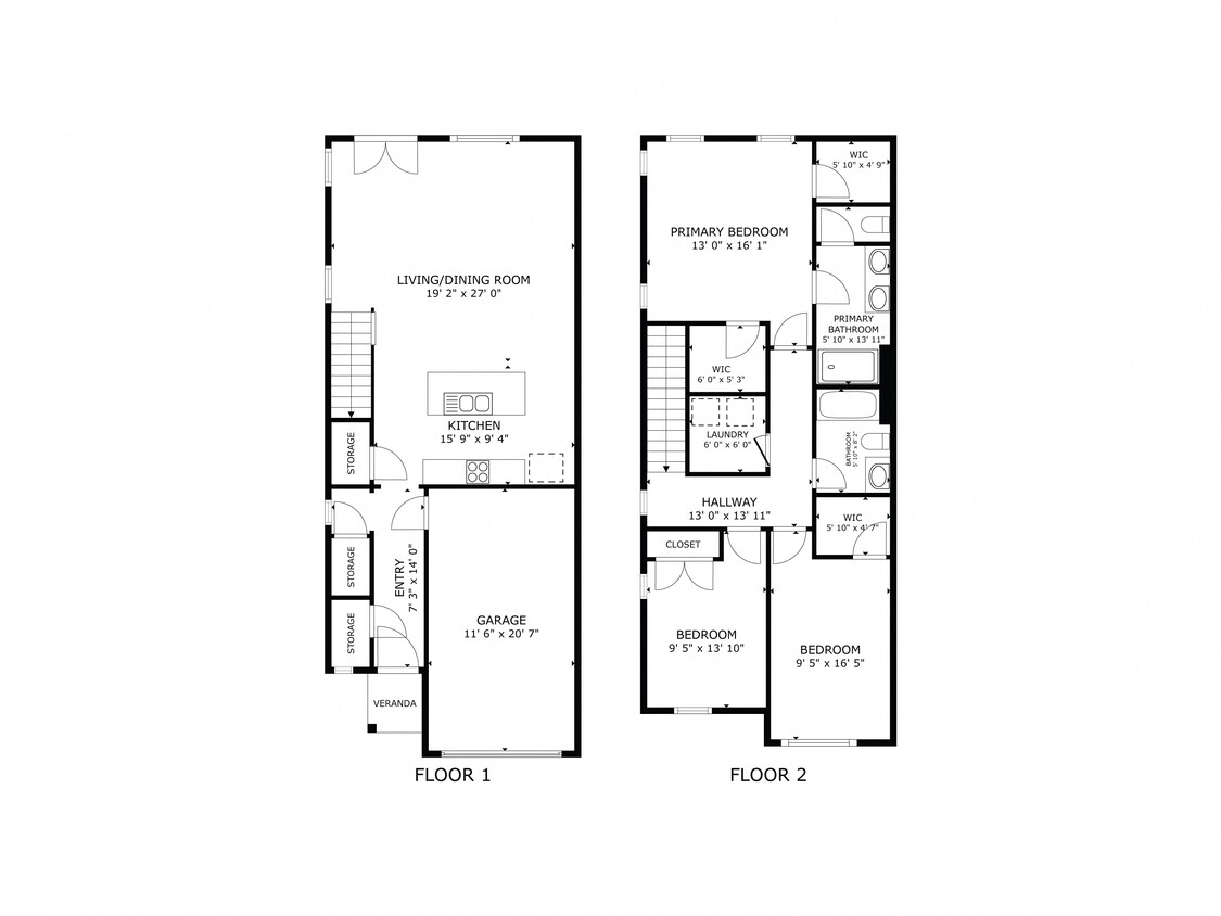 Floor Plan - Maddux