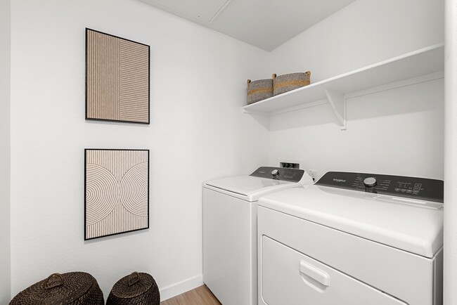 Pique Residences Laundry Room