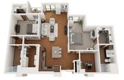 Floor Plan M | Domain | Apartments in Madison, WI