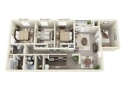 3 Bedroom | 2 Bath | 1200 SF