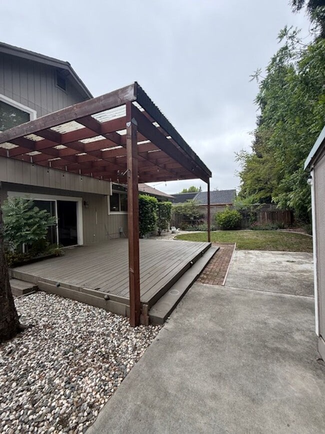 Photo - OPEN HOUSE this Wednesday 5pm-6:30pm - Private Redwood Setting | 4BR Home with Family Room, Bar &...