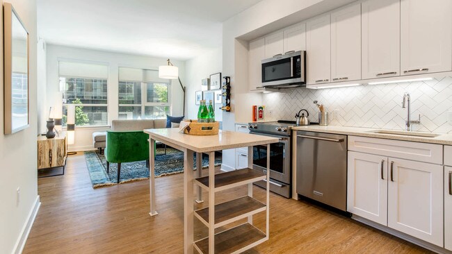 Kitchen and Living Room