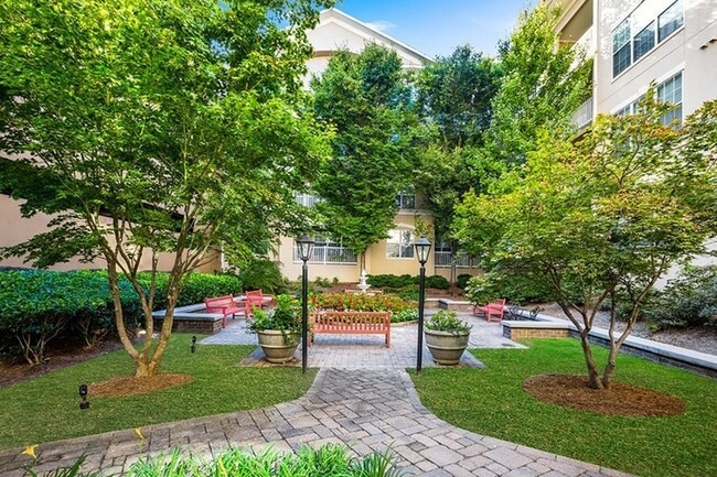 Relax in our outdoor courtyard