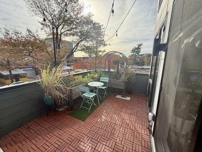 3916 14th St NW Unit 3 has TWO huge outdoor roof decks! - 3916 14th St NW Unit 3