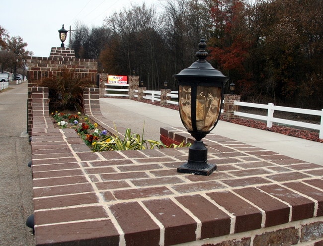 Our new private gated entrance! BEAUTIFUL!