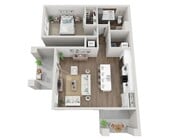 Floor Plan 1D | Seasons at Plainfield | Apartments in Plainfield, IL