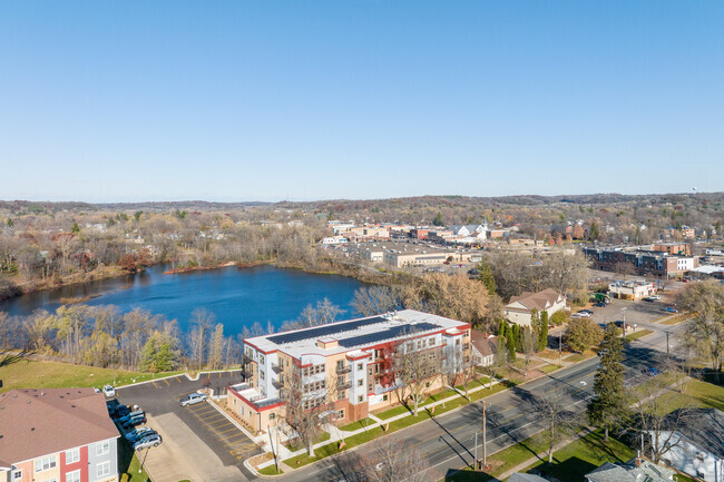 Aerial - Lake George Lofts