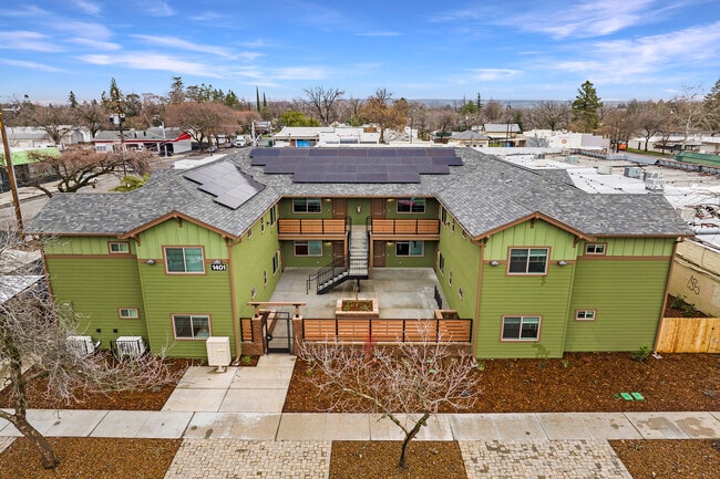 Drone Shot of Building