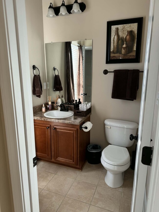 Downstairs half bath - 232 High Meadows Cir