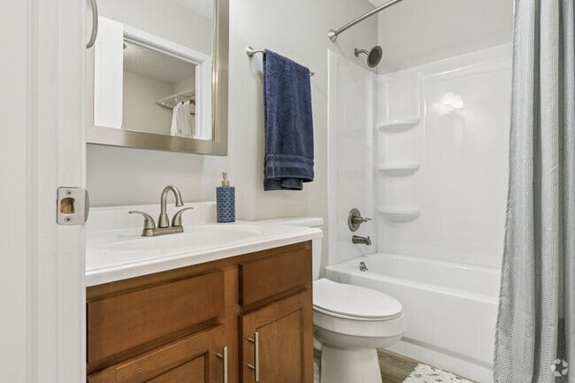 1BR, 1BA - 750SF - Bathroom