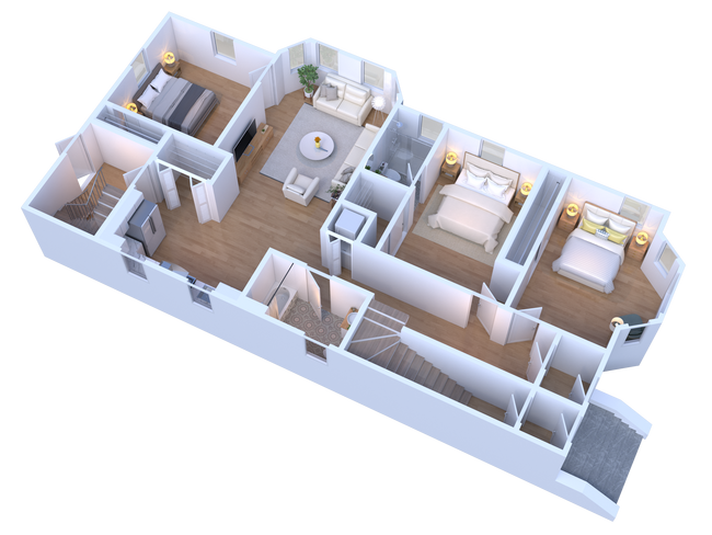 1.ª planta - 1079 Dorchester Ave Unidad 3