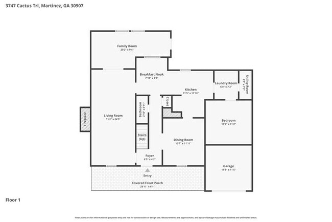 Photo - Charming 3-Bedroom Home in Martinez, GA
