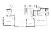 B1 floor plan Ascent at Campus Life