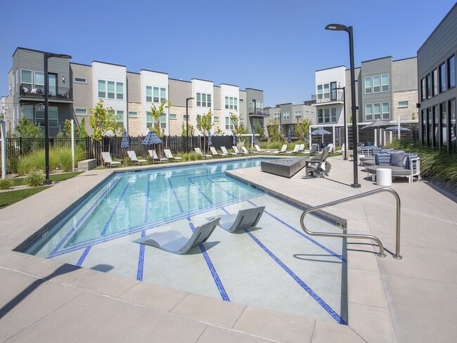 Lounge Chairs in Pool