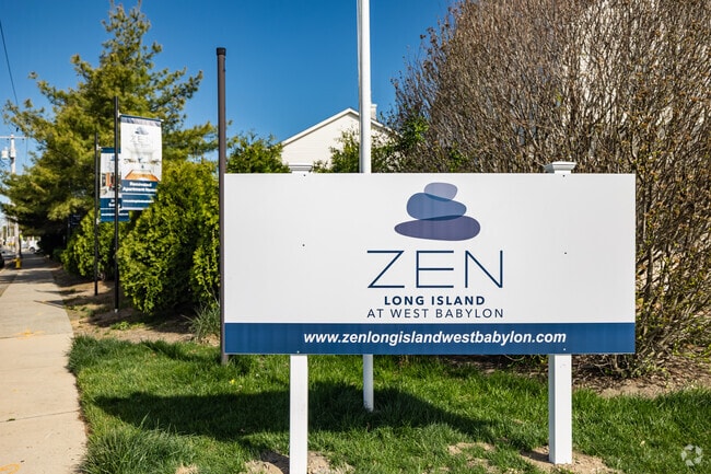 Signage - Zen Long Island at West Babylon 55+ Community