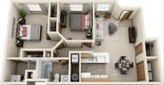 2 bedroom