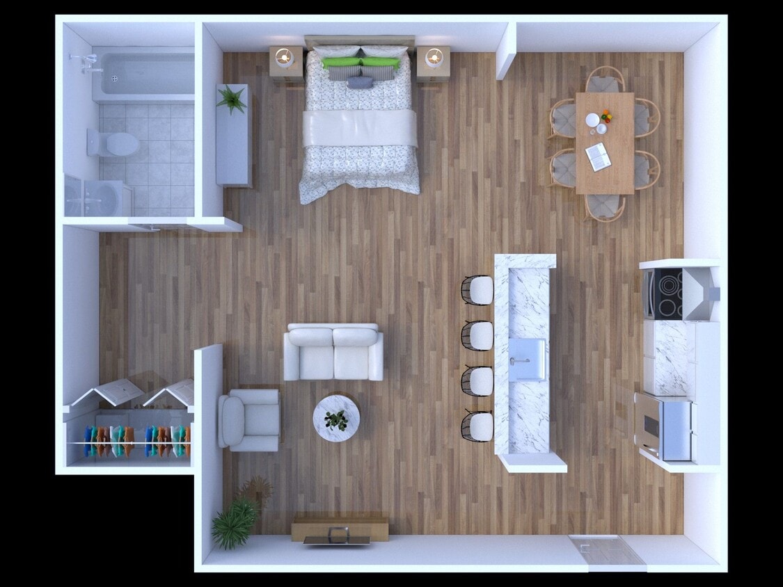 Floor Plan - Studio | Classic