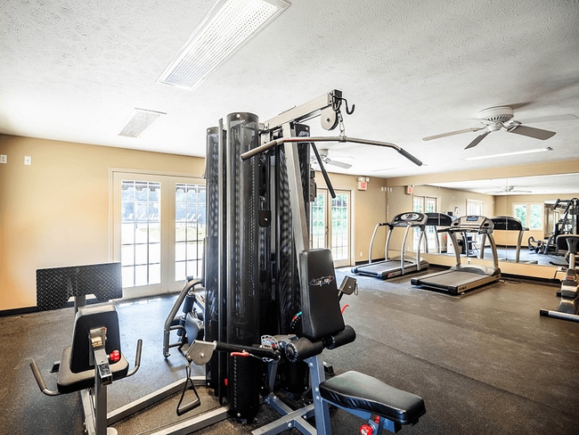 Break a sweat at our fitness center - Park on Center
