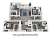 Azure 4 bed - 4 bath suite.